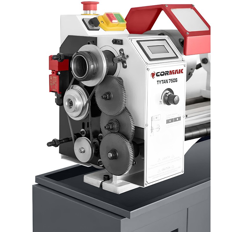 Universaldrehmaschine CORMAK TYTAN 220x750S VARIO 230V mit Untergestell
