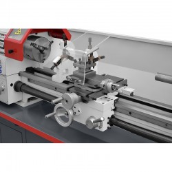Konventionelle Universaldrehmaschine CORMAK TYTAN 250x750 Vario 230V mit Untergestell