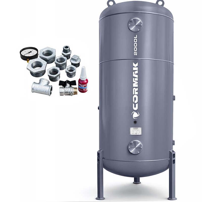 Druckluftbehälter 2000L 11bar CORMAK | Druckbehälter