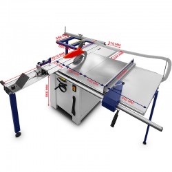 Formatkreissäge CORMAK PS315PRO-2000 mit Vorritzer | CORMAK