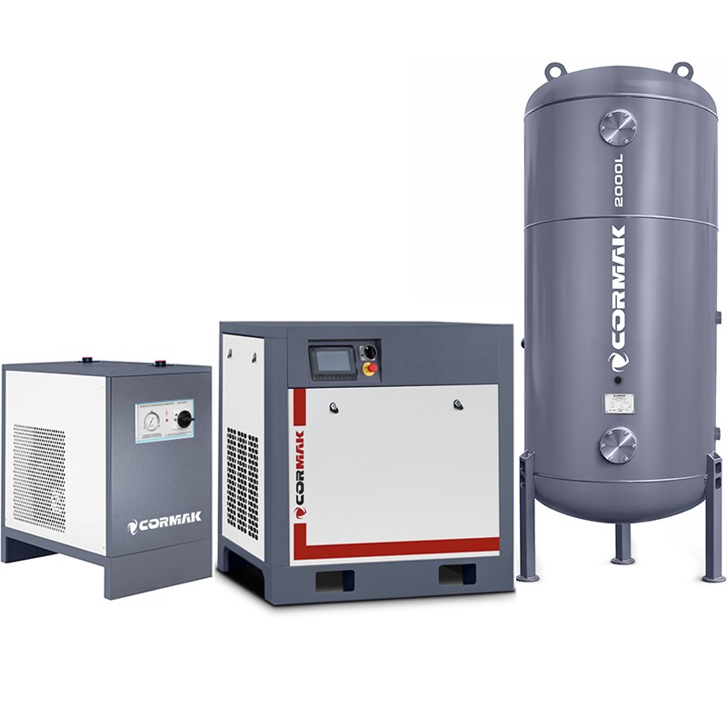 Schraubenkompressor CORMAK THEOR 30 INVERTER Kältetrockner | CORMAK