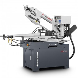 Metallbandsäge CORMAK BS370H halbautomatisch | CORMAK