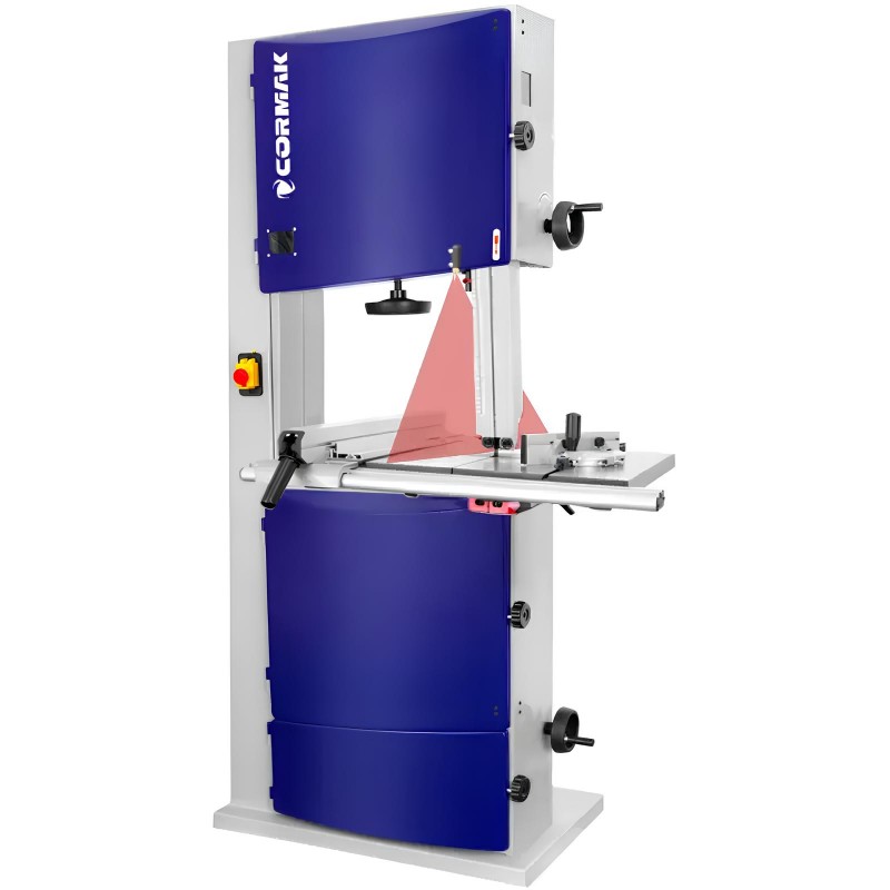 Vertikalbandsäge CORMAK HBS450N mit Laseranzeige | Hersteller CORMAK