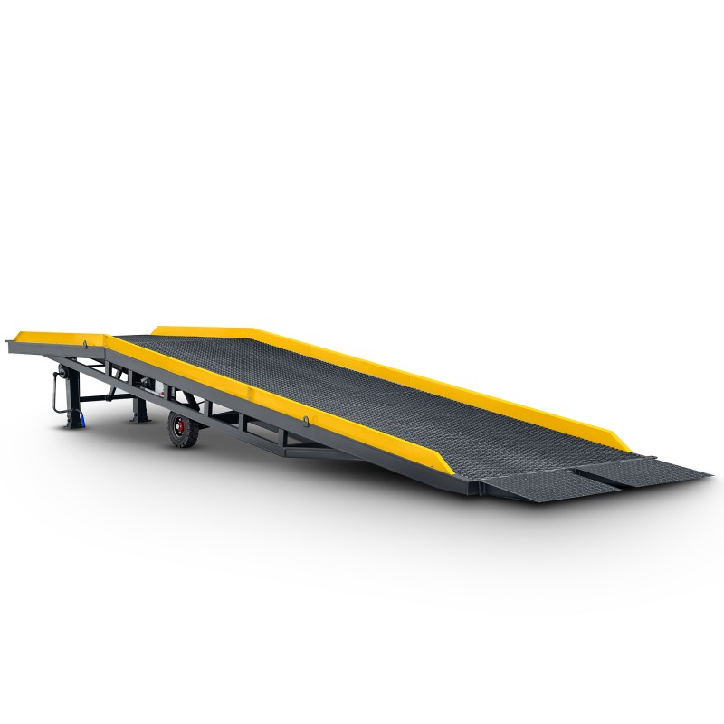 Mobile Verladerampe CORMAK 8T (elektrische Hubverstellung)
