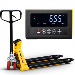 Wiegehubwagen CORMAK SP2500E mit elektronischer Waage (Tragkraft 2500kg)