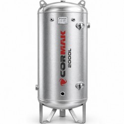 Druckluftbehälter 2000L 11bar verzinkt | CORMAK