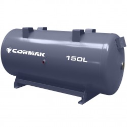 Druckluftbehälter für Kompressor CORMAK 11bar 150L horizontal