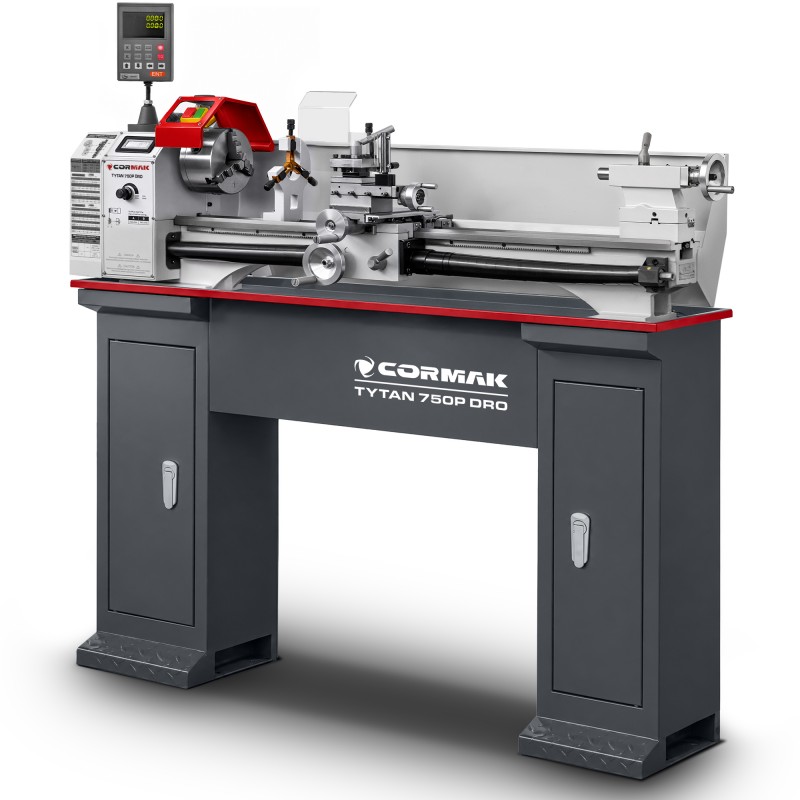 Universaldrehmaschine CORMAK TYTAN 220x750P DRO | CORMAK