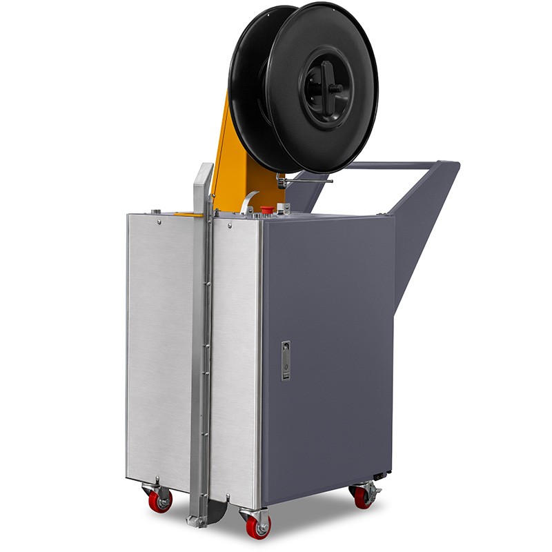 Halbautomatische Paletten-Umreifungsmaschine CORMAK BA1310 für PP-Band | Hersteller CORMAK