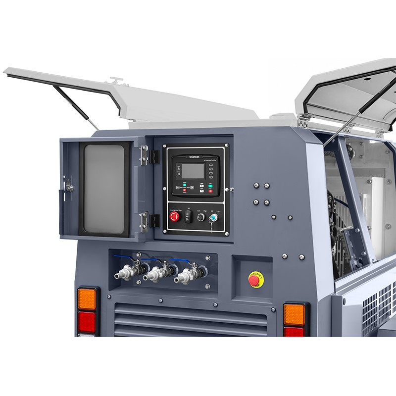 Mobiler Diesel-Schraubenkompressor CORMAK DMS180-10 10BAR | Hersteller CORMAK