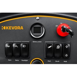 Elektrische Aufsitz-Kehrmaschine CORMAK 7500m²/h | CORMAK