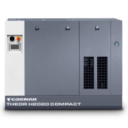 Hochdruck-Schraubenkompressor mit Kältetrockner CORMAK THEOR H2020 COMPACT 20bar 22kW für FIBER-Faserlaser