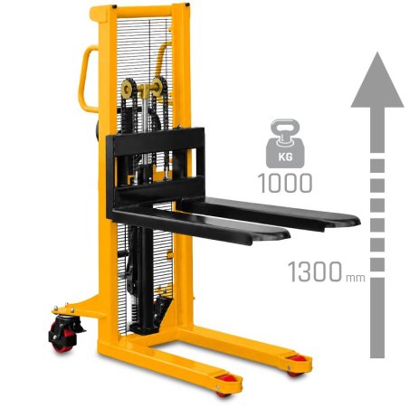 Hochhubwagen CORMAK WRHS 1013 (Tragfähigkeit 1000kg, Hubhöhe 1300mm)