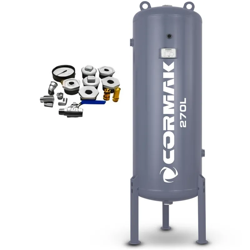 Druckluftbehälter 11bar 270L mit Zubehör  für Kompressor