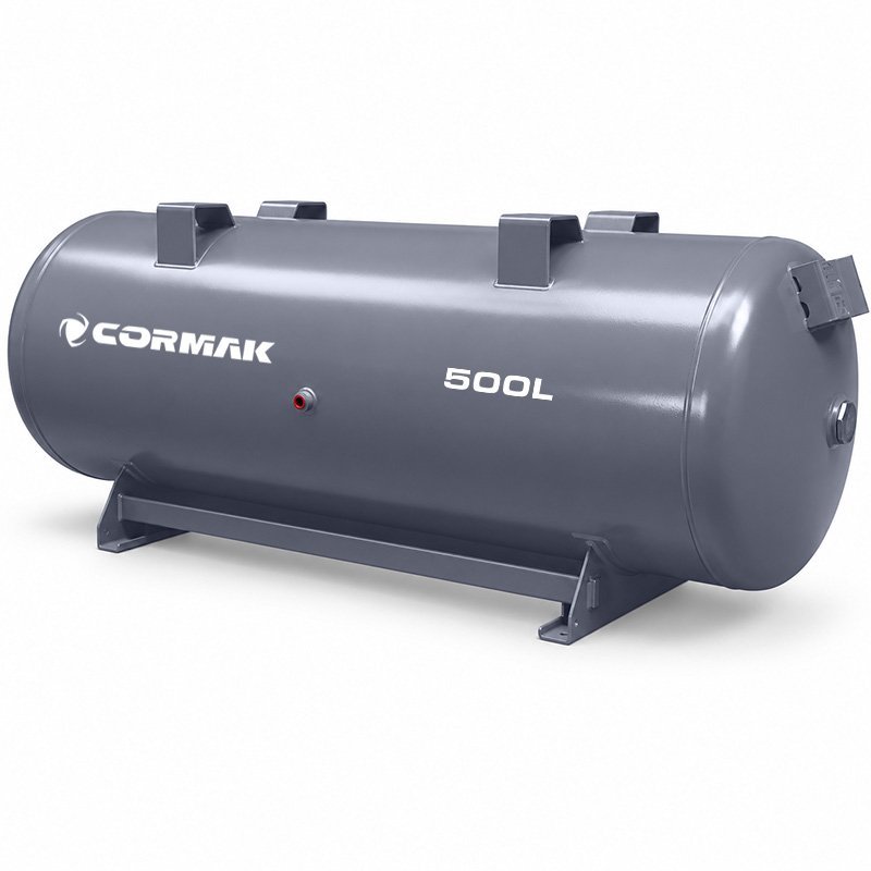 Horizontaler Druckluftbehälter 500L 11bar für Kompressoren