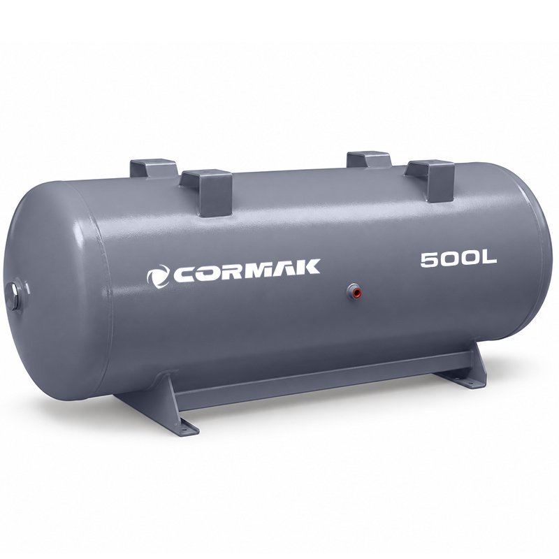 Horizontaler Druckluftbehälter 500L 11bar für Kompressoren