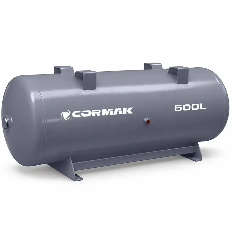 Horizontaler Druckluftbehälter 500L 11bar für Kompressoren