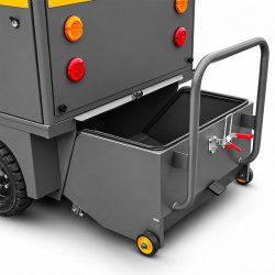 Industrie-Aufsitzkehrmaschine CORMAK ZP15000 mit Kabine und Sprühsystem bis 13.750m²/h