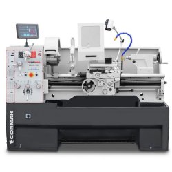 Konventionelle Universaldrehmaschine CORMAK 410x1000 mit 3-Achs-Digitalanzeige