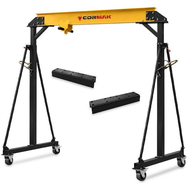 Mobiler Portalkran CORMAK PK1 1T + Erweiterungsset (Tragkraft 1000kg)