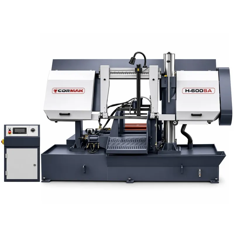 Automatische Doppelsäulen-Metallbandsäge CORMAK H600SA