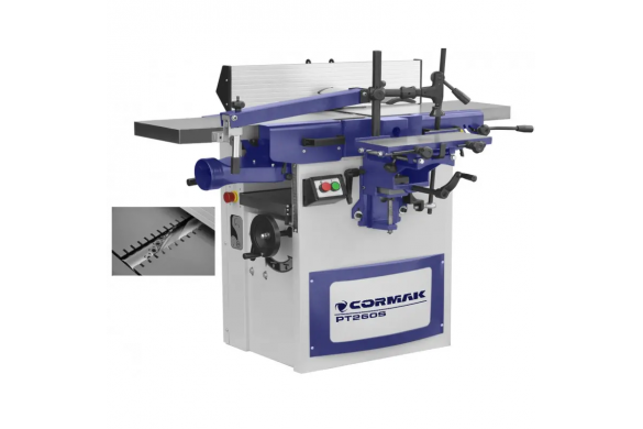 Wie schärfe und stelle ich die Messer in der Hobelmaschine ein?
